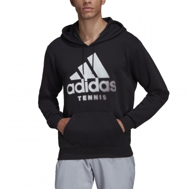 adidas Bluza z kapturem Hoody Category Graphic (mieszanka bawełny) czarna Mężczyźni